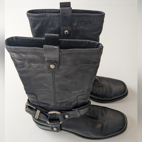 ECCO/JESSICA SIMPSON Leather Boots - Picture 3 of 7